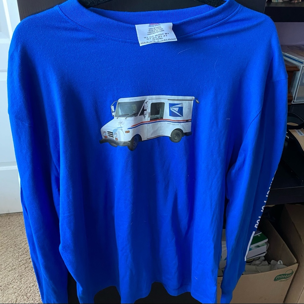 Forever 21 collab shirt with USPS